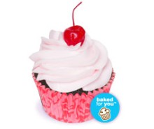 Chocolate Cherry Surprise Cupcakes