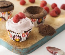 Chocolate Raspberry Cupcakes