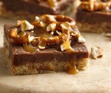 Chocolate Peanut Butter Pretzel Bars