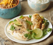 Cilantro Lime Roasted Chicken Breasts