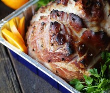 Orange Glazed Ham