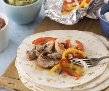 Easy Flank Steak Fajitas