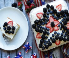 Star Spangled Lemon Cake