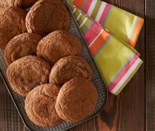 Giant Ginger Snap Cookies
