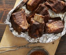 Grilled BBQ Short Ribs with Dry Rub