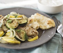 Grilled Masala Chicken with Vegetables