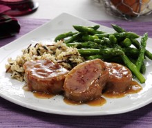 Honey Dijon Pork Tenderloin with Asparagus
