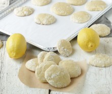 Lemon Crinkle Cookies