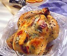 Orange Basil Roast Chicken