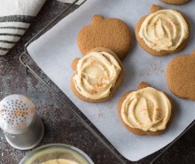 Pumpkin-Shaped Spice Cookies