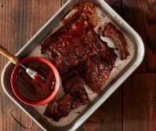 Bourbon-BBQ Glazed Baby Back Ribs