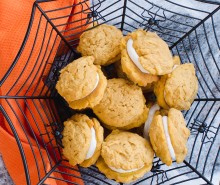 Fall Pumpkin Sandwich Cookies