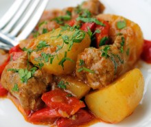 Roasted Potato and Chorizo Salad