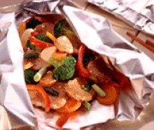 Oriental Pork Tenderloin Packets