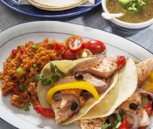 Salmon Fajitas