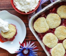 Baked Strawberry Shortcake