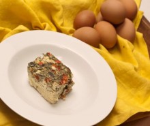 Crustless Vegetable Quiche