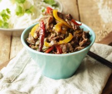 Spicy Szechuan Beef with Peppers