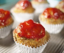 Individual Turkey Meatloaf Cupcakes