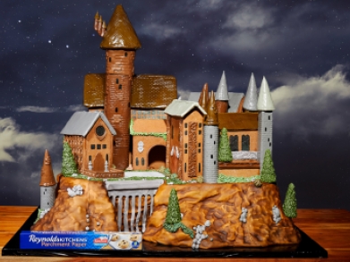 Magical Gingerbread Castle 